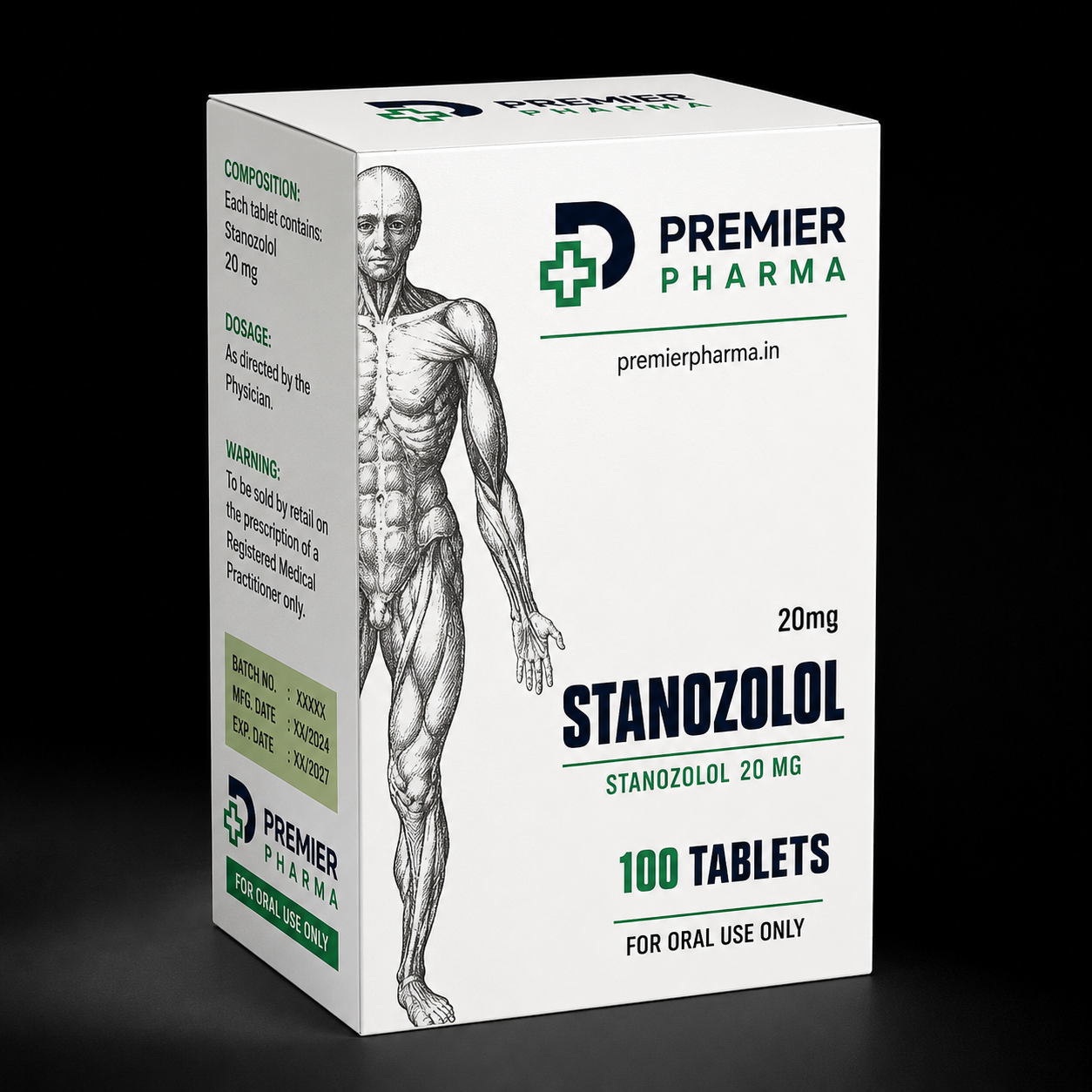 Stanozolol 20mg x 50 tablets