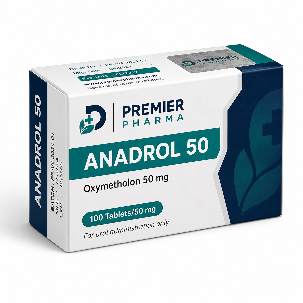 Anadrol 50mg x 50 tablets
