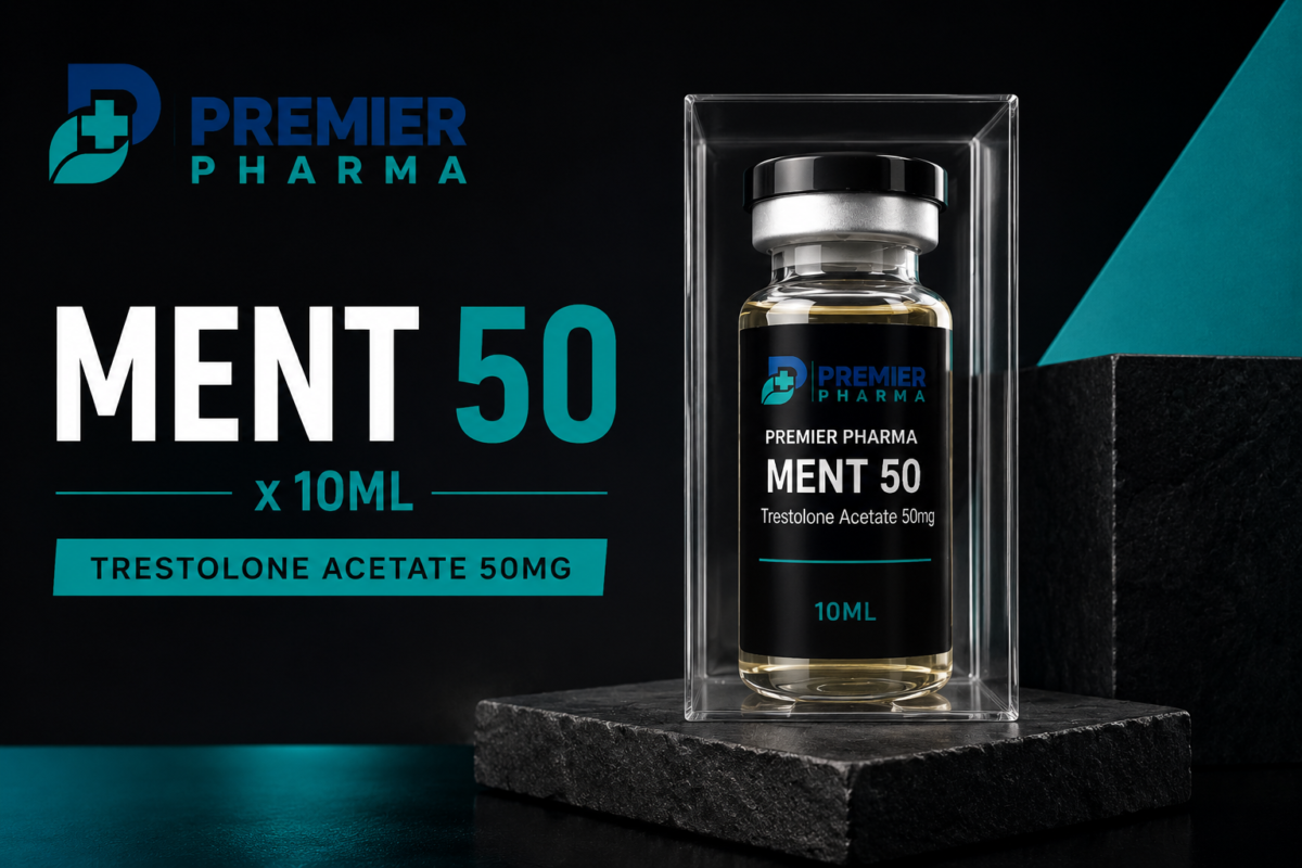 MENT 50mg x 10ml Premier Pharma Injectable Steroids 10ml Multi-Dose Vial