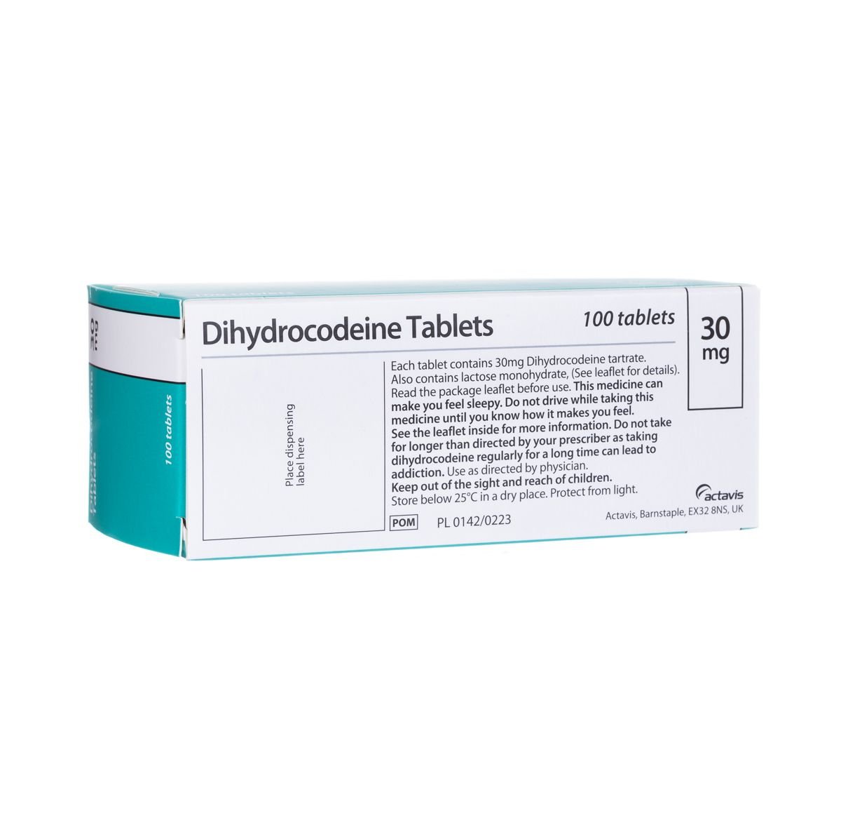 Dihydrocodeine Tablets 30mg (Premier Pharma)