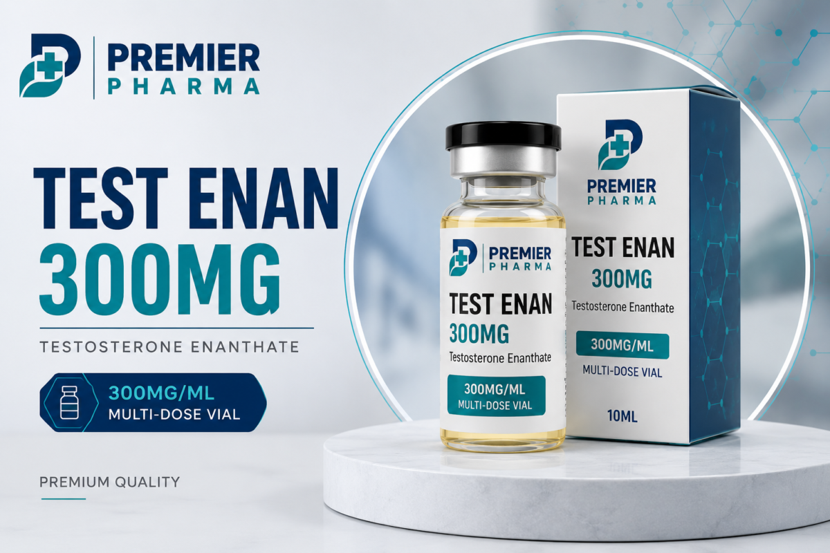 Test Enan 300mg Premier Pharma Testosterone Enanthate Injectable Multi-Dose Vial